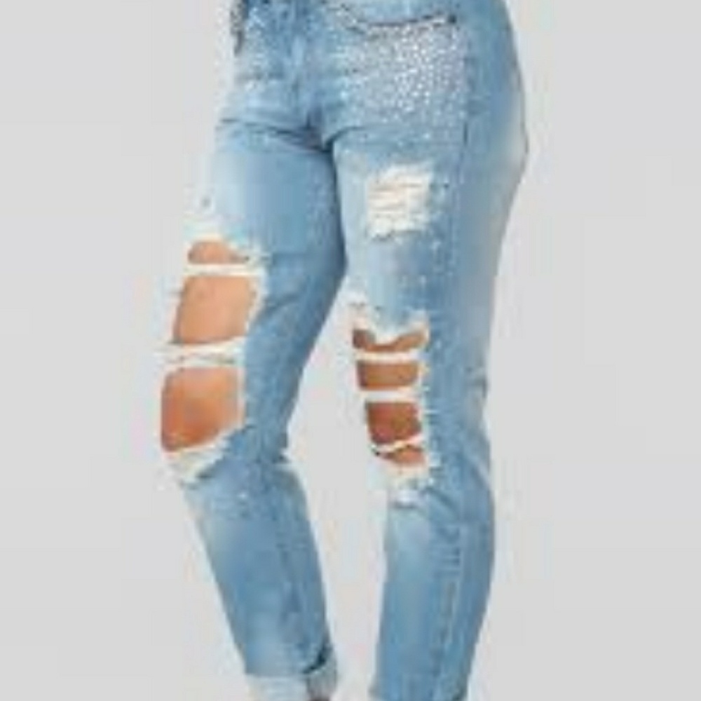 Wendy distressed Jeans - Picture 3 of 4